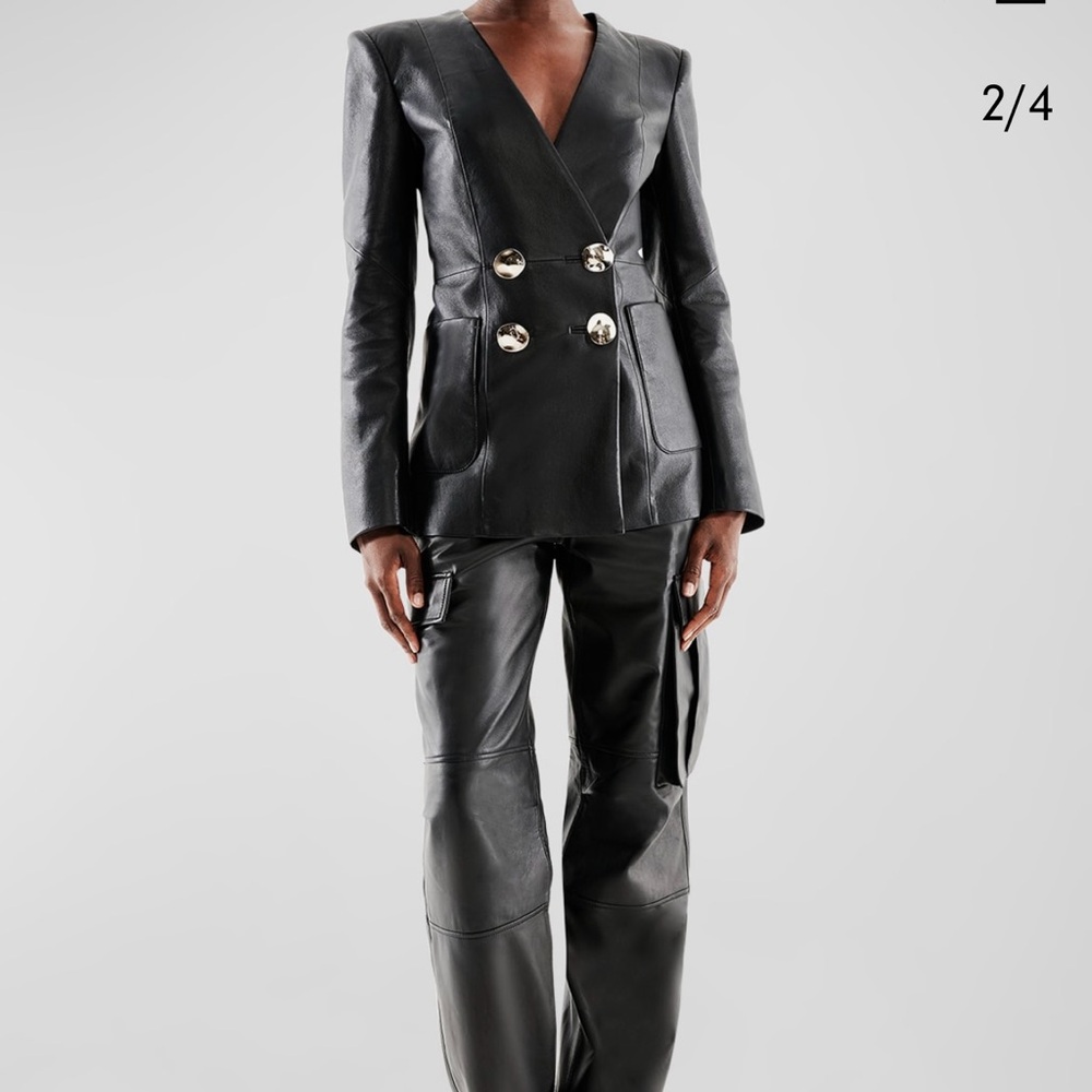 As by Df Claude recycled leather jacket. New with tags!